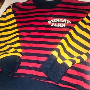 Boys “Sunday plan “ crew neck